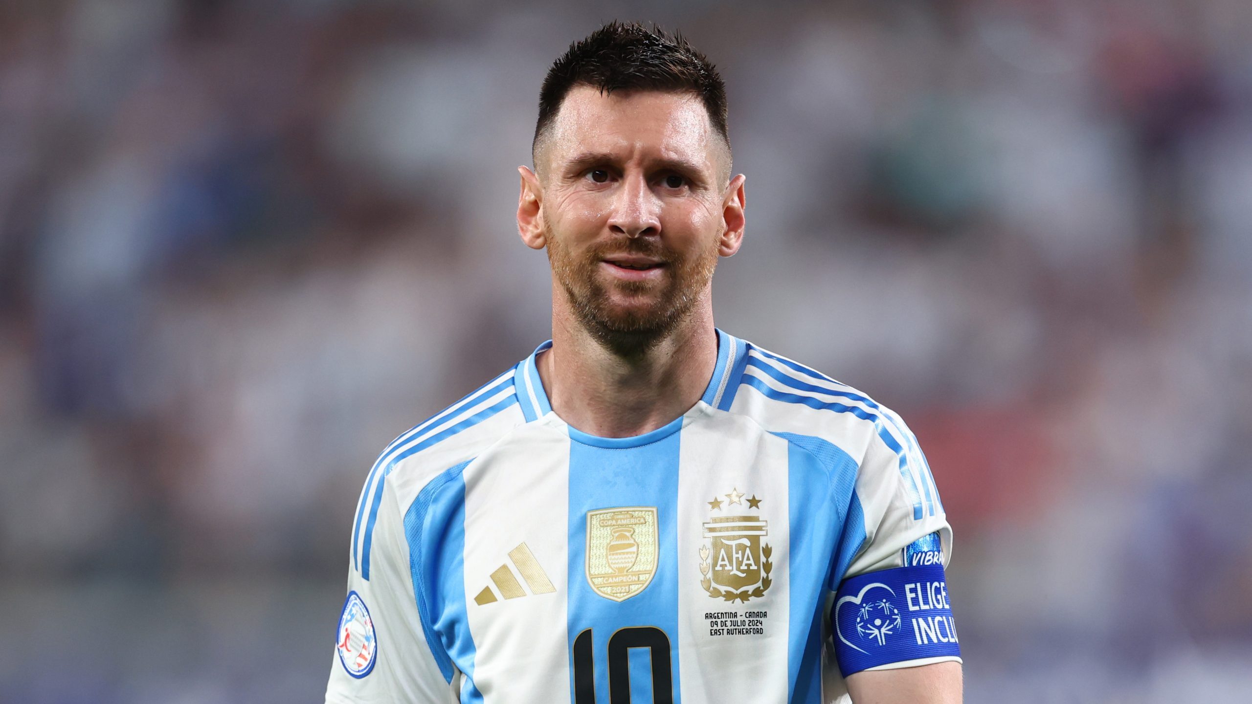 Lionel Messi marcó contra Canadá.