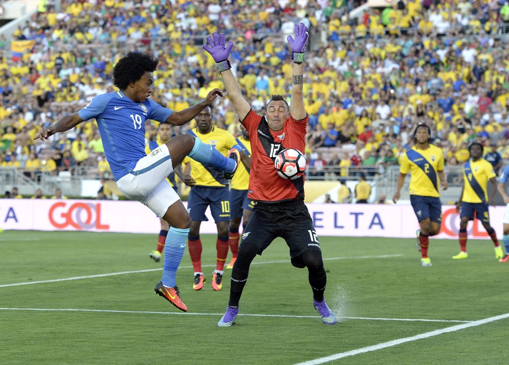 Dreer disputó un único partido de Copa América, ante Brasil en 2016.