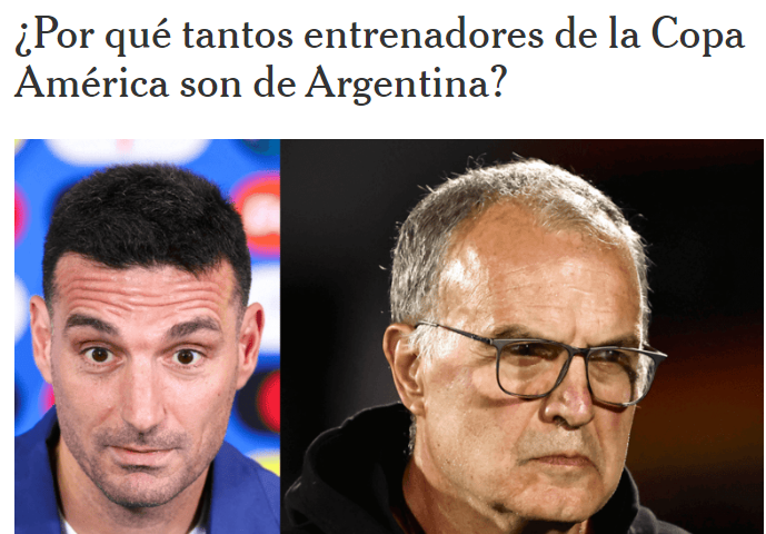Titular del NY Times sobre el informe acerca de los DTs argentinos