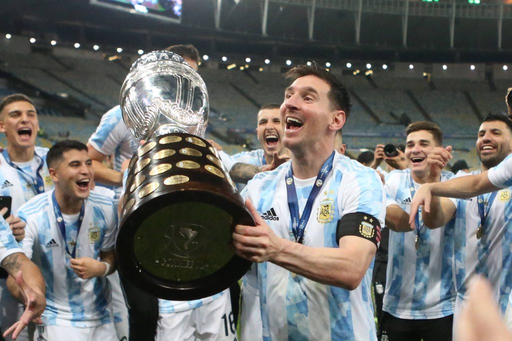 Messi ganó su única Copa América en Brasil 2021, cuando también fue goleador del torneo. (Foto: Imago)